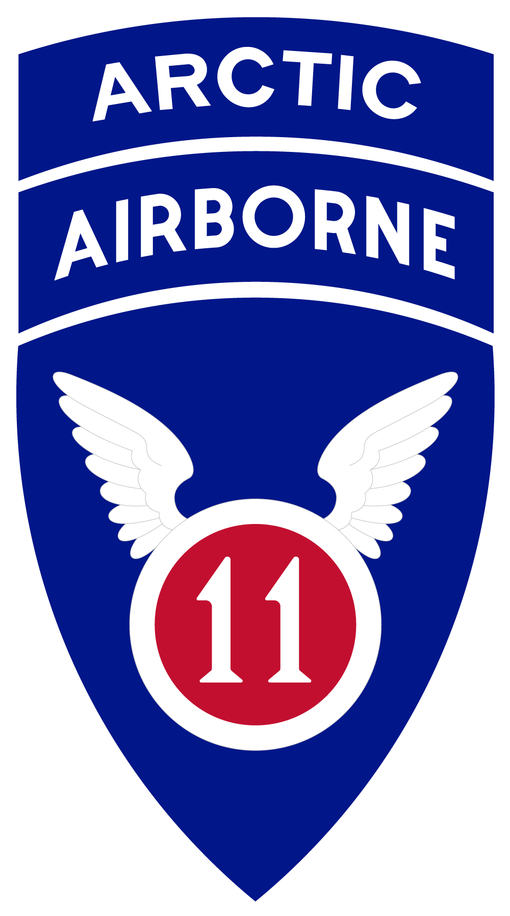 11th Airborne Shoulder Sleeve Insignia